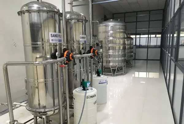 Machinery installation for ABC Water